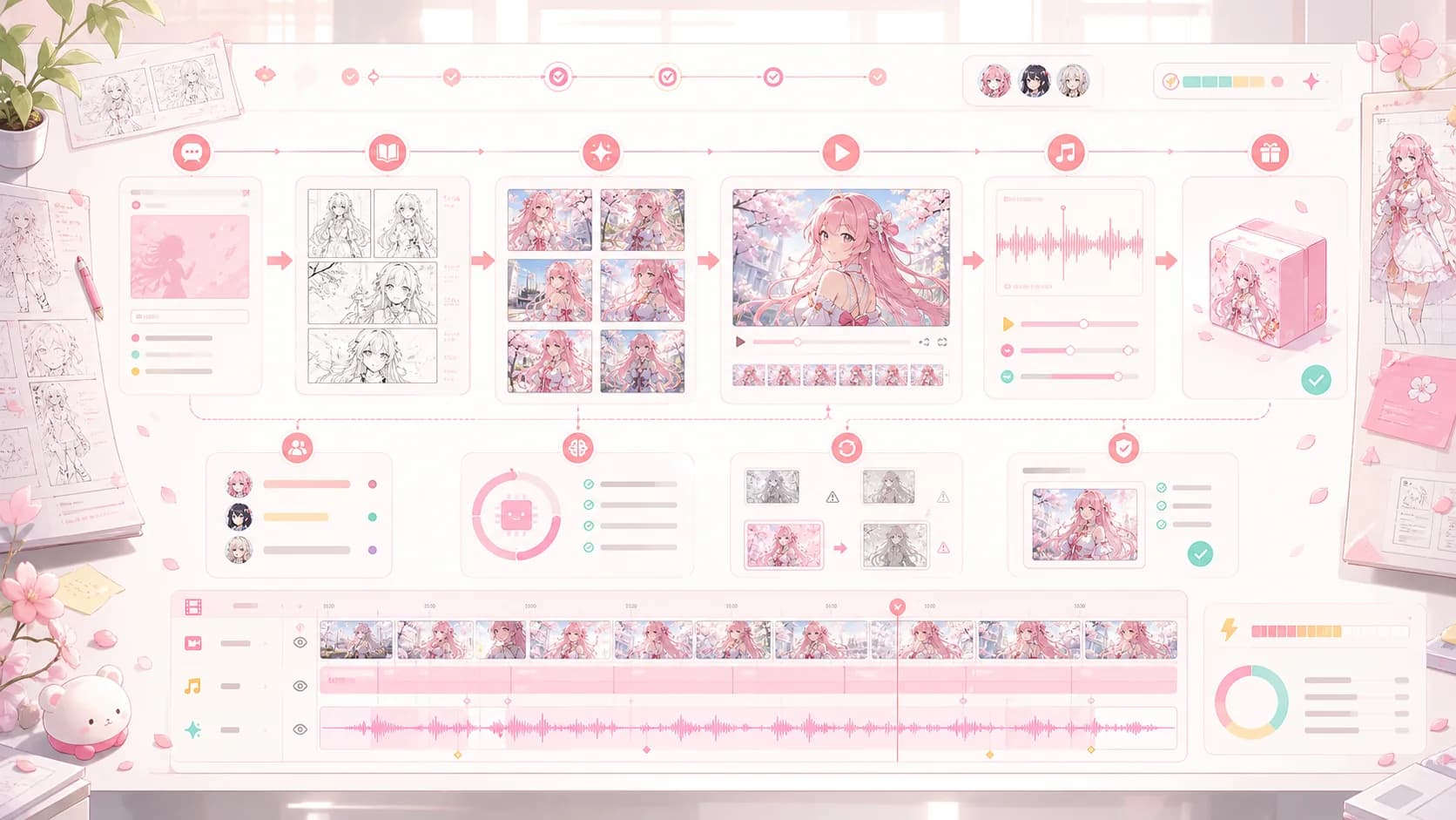 CosFlow AI 生成流水线